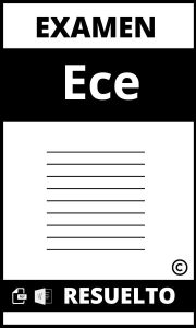 Examen De La Ece