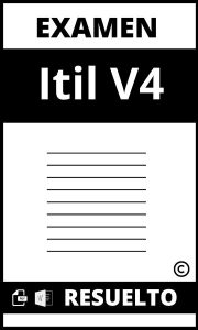 Examen Itil V4 Resuelto