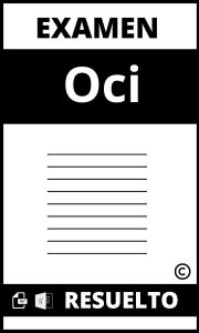 Examen Oci Pdf